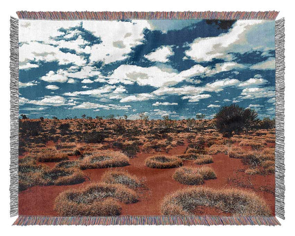 Desert Grass Woven Blanket