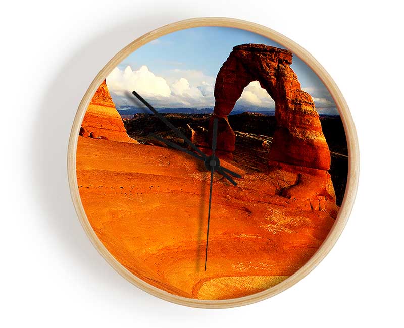 Canyon Solace Clock - Wallart-Direct UK