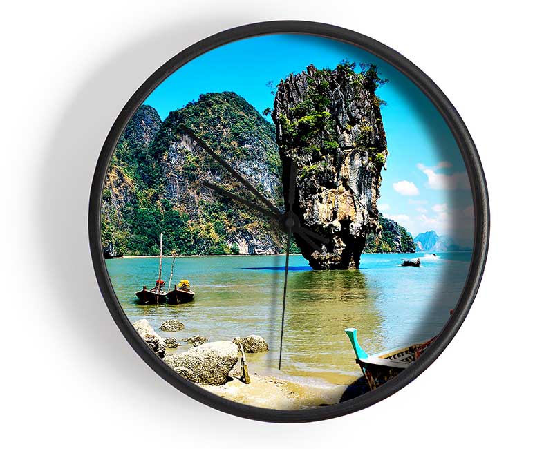 Paradise Cove Clock - Wallart-Direct UK