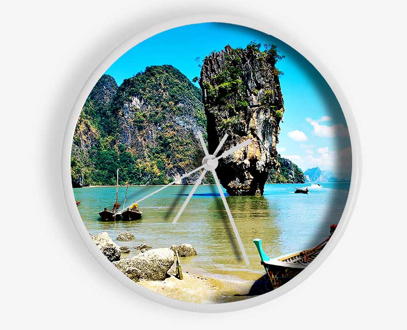 Paradise Cove Clock - Wallart-Direct UK