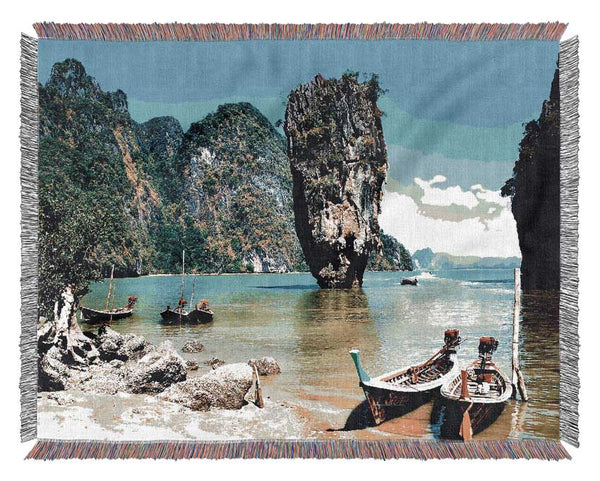 Paradise Cove Woven Blanket