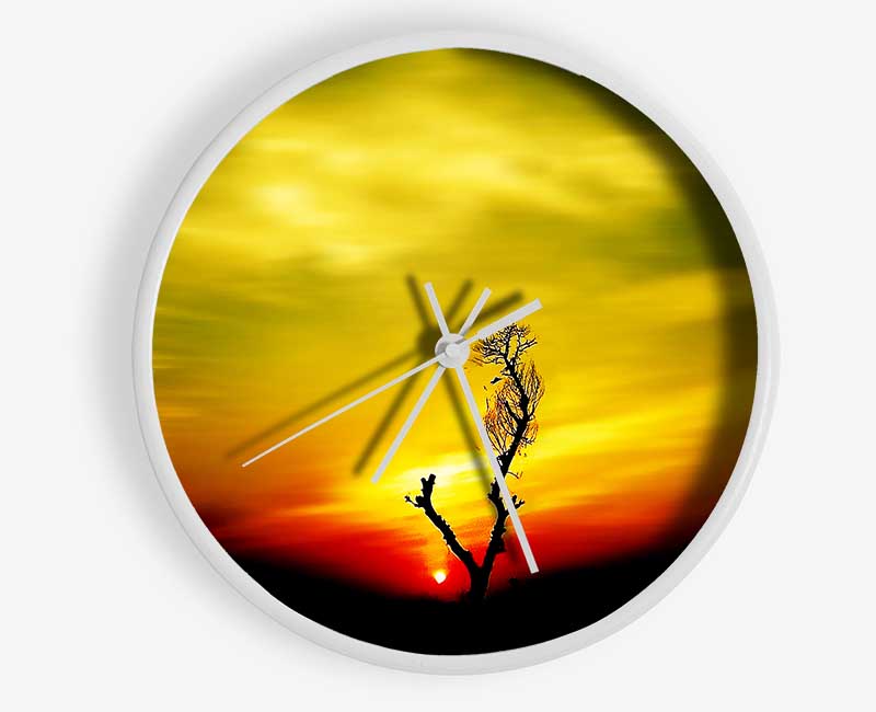 Stunning Sky Delight Clock - Wallart-Direct UK