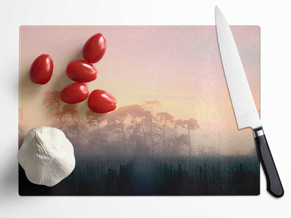 Yorkshire Dales Mist Glass Chopping Board