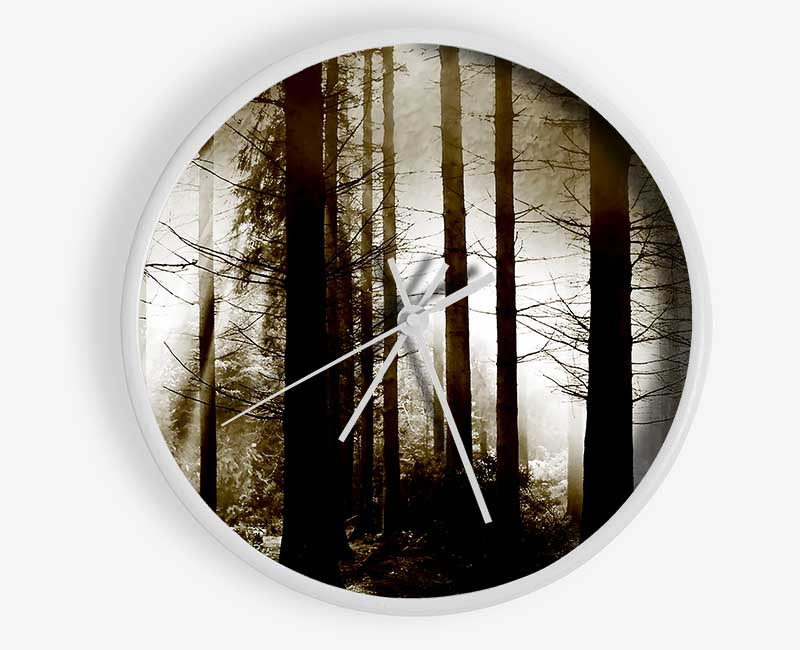 Secret Forrest Clock - Wallart-Direct UK