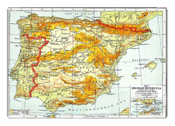 Map Of Spain