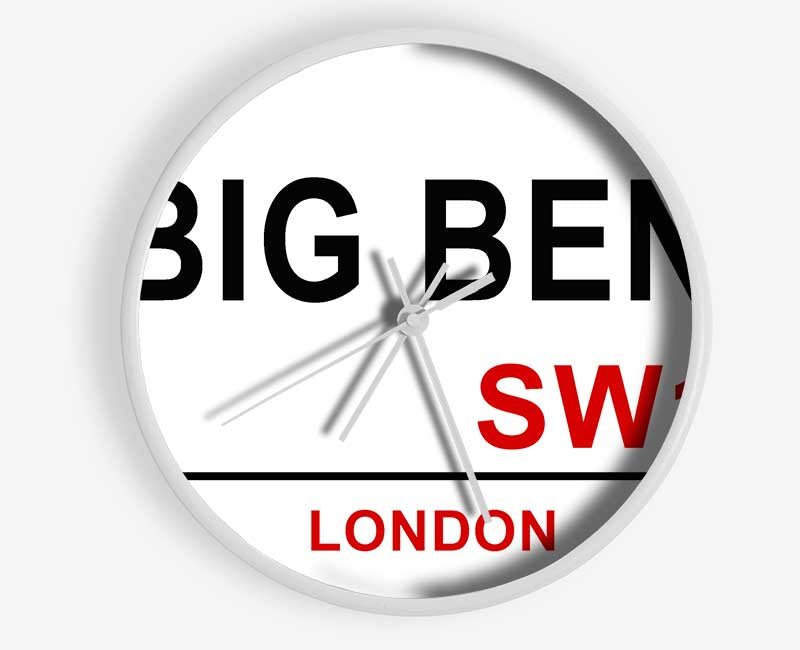 Big Ben Signs Clock - Wallart-Direct UK