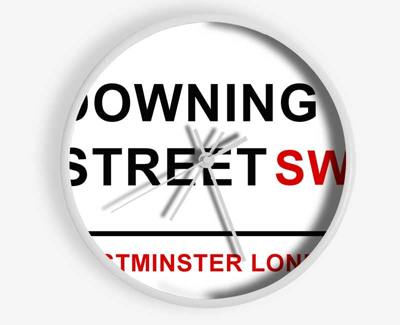 Downing Street Signs Clock - Wallart-Direct UK