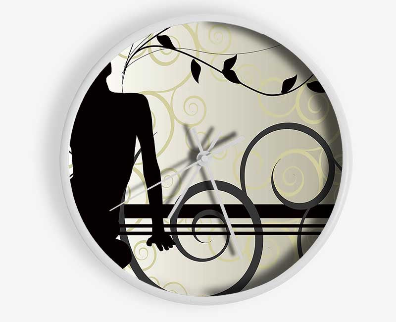 Hot Girls Clock - Wallart-Direct UK