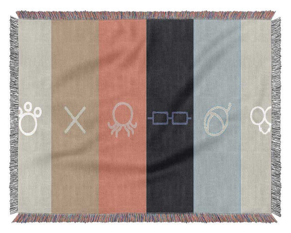 Symbols Woven Blanket