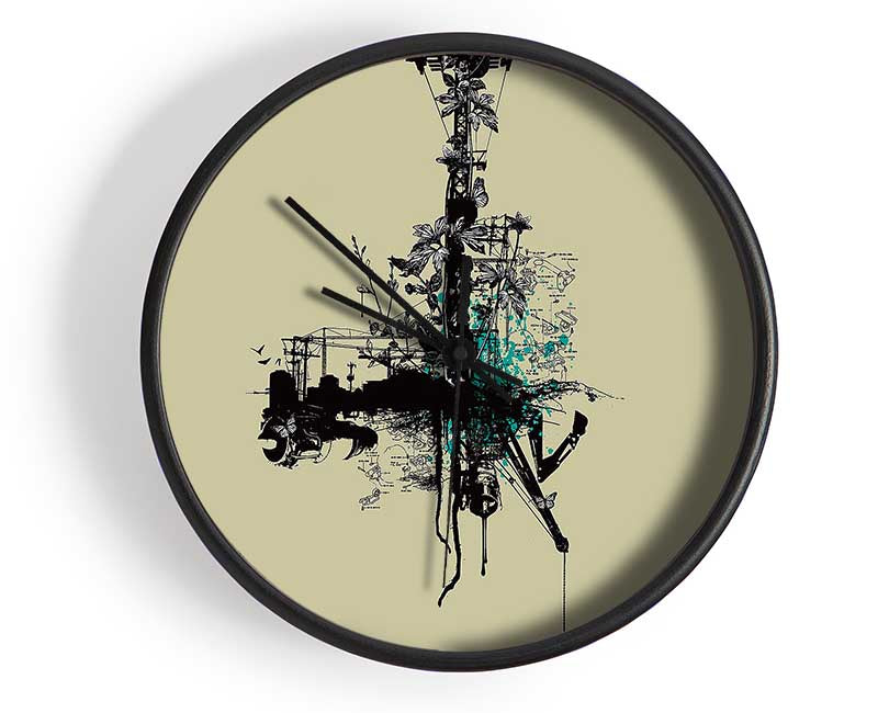 Melting Clock - Wallart-Direct UK