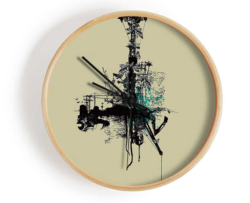 Melting Clock - Wallart-Direct UK