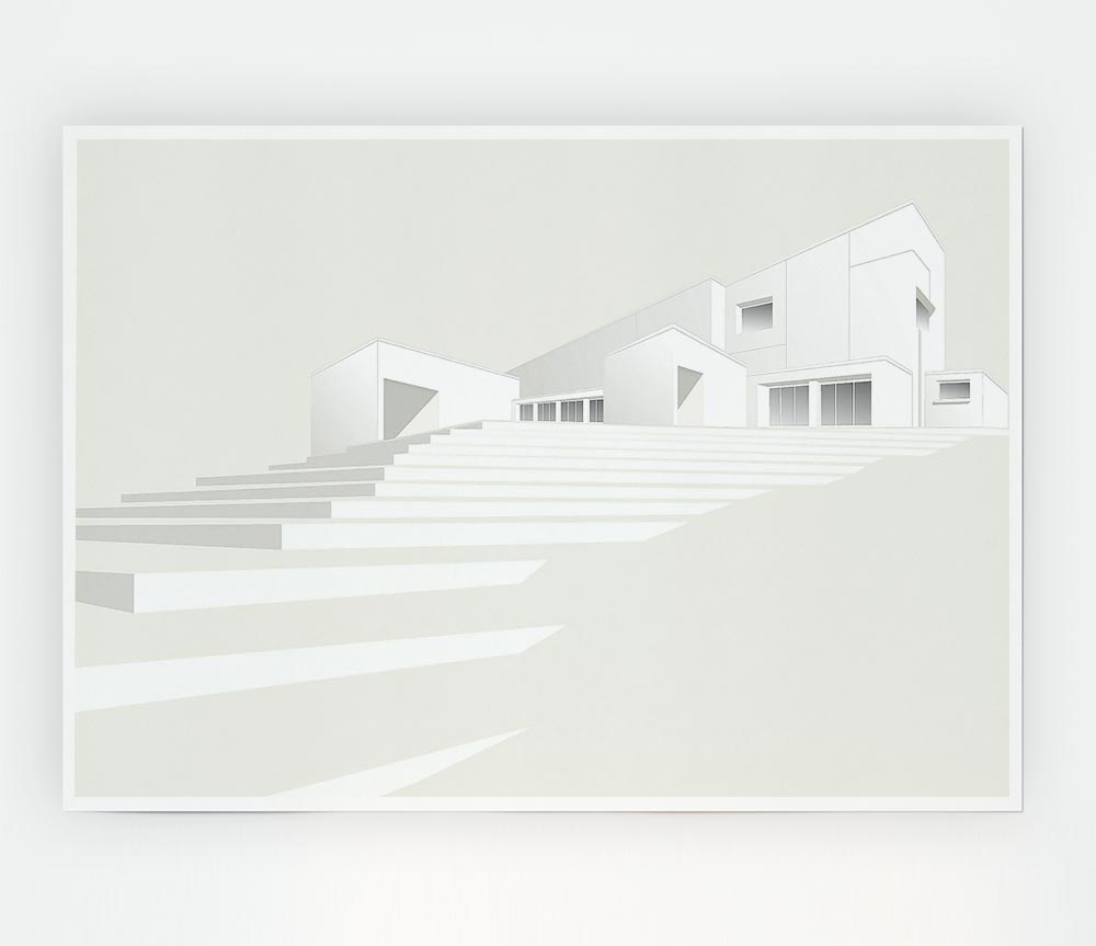 House Concept Print Poster Wall Art