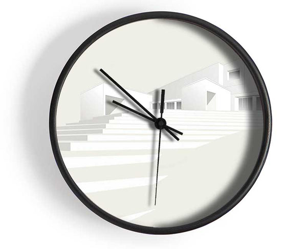 House Concept Clock - Wallart-Direct UK