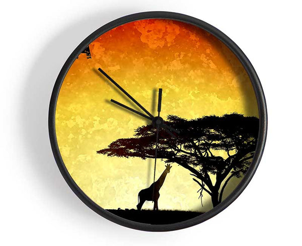 Africa Clock - Wallart-Direct UK