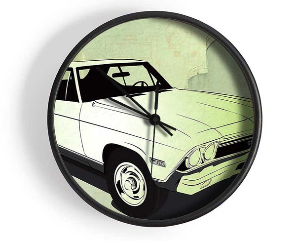 Chevrolet Chevelle Ss Clock - Wallart-Direct UK