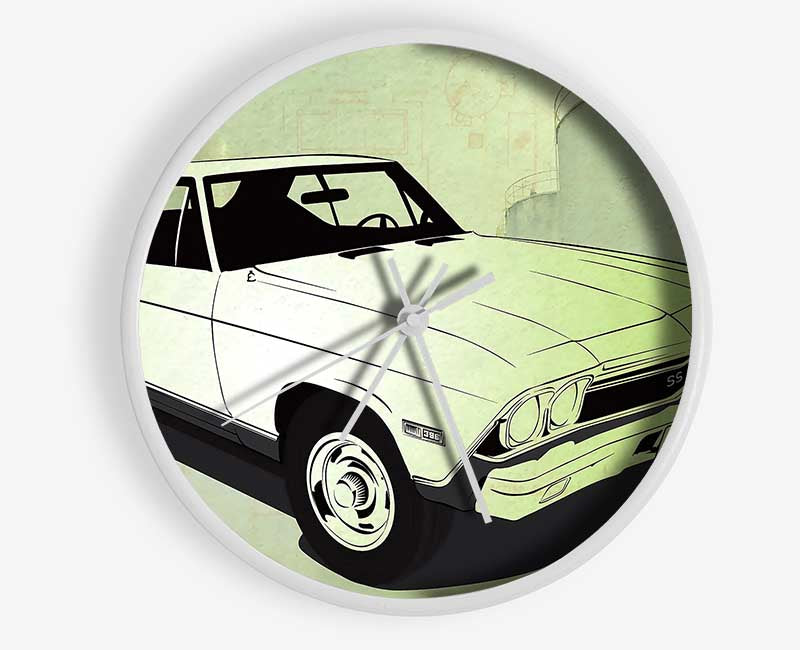 Chevrolet Chevelle Ss Clock - Wallart-Direct UK