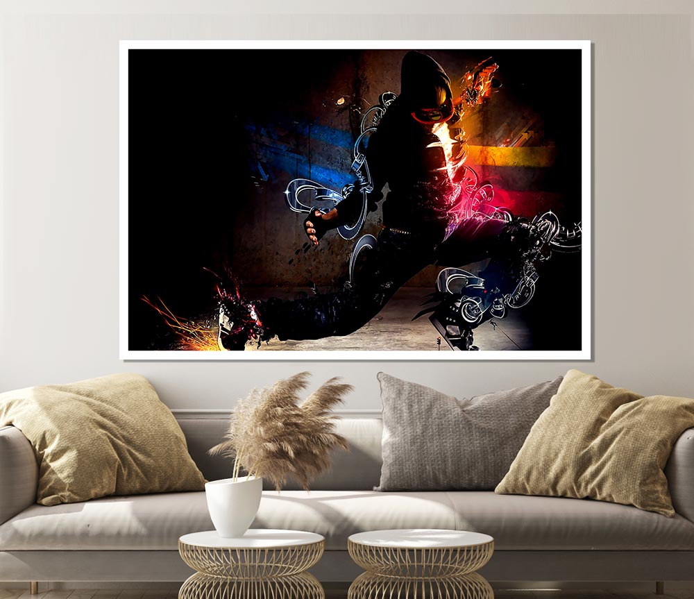 Artistic Human Print Poster Wall Art