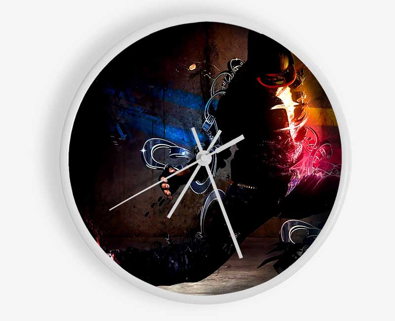 Artistic Human Clock - Wallart-Direct UK