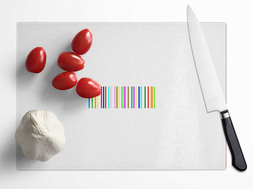 Barcode Glass Chopping Board