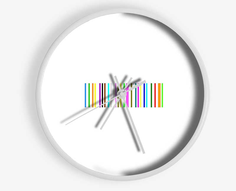 Barcode Clock - Wallart-Direct UK