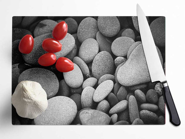 Amazing Love Rock B n W Glass Chopping Board