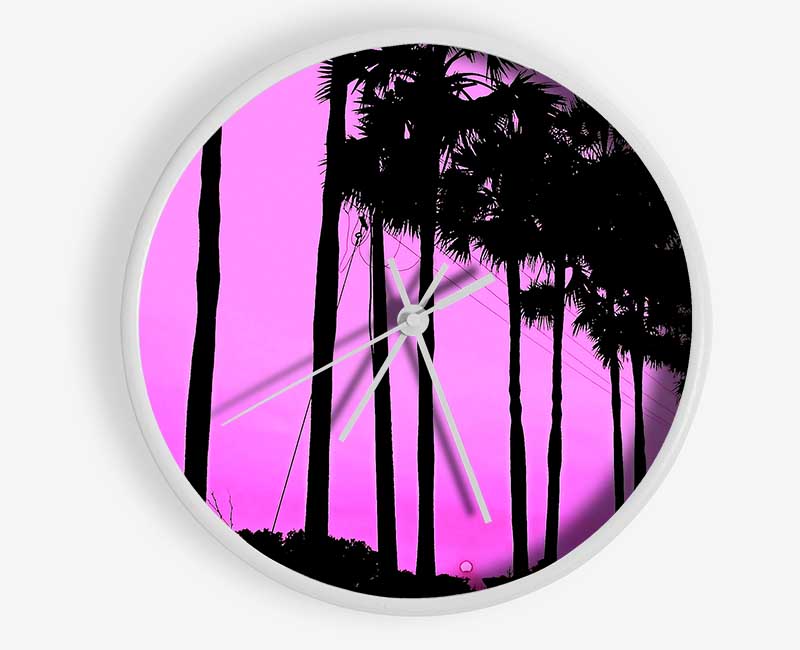 Cute Trees Clock - Wallart-Direct UK