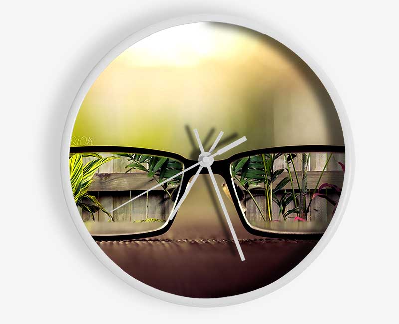 Clear Vision Clock - Wallart-Direct UK