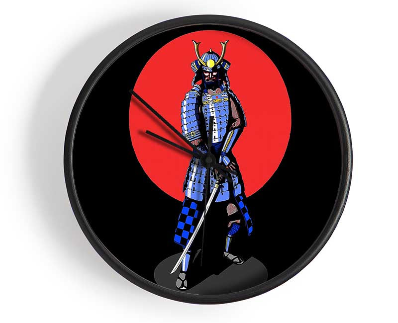 Mad Samurai Clock - Wallart-Direct UK