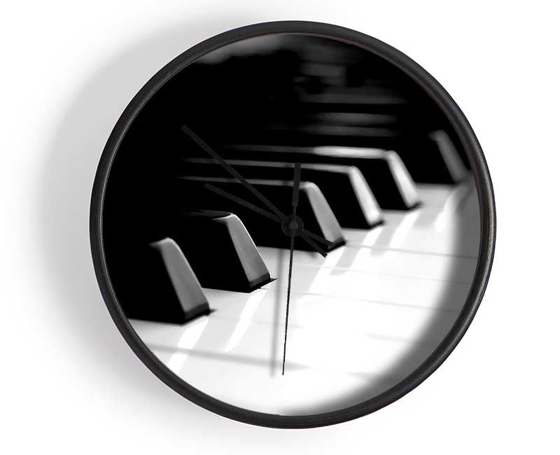 Piano Keyboard Clock - Wallart-Direct UK