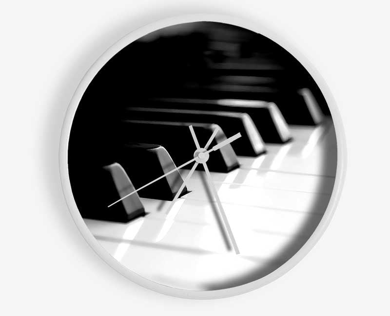 Piano Keyboard Clock - Wallart-Direct UK