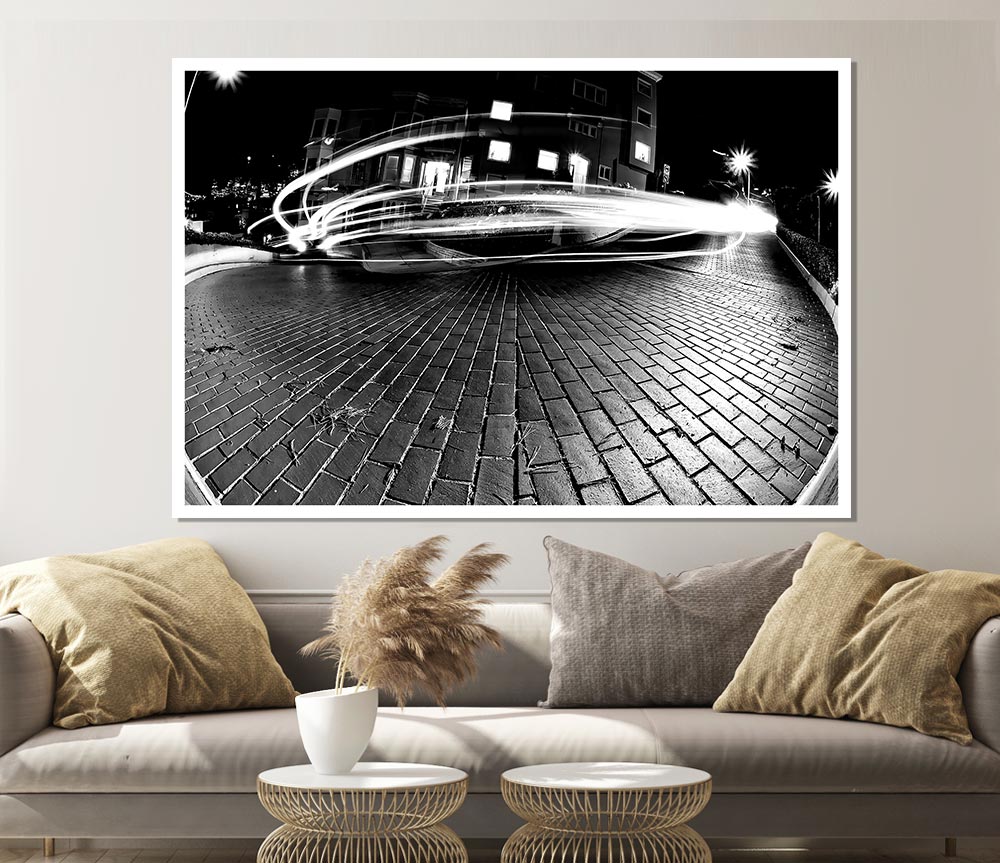 All His Favorite Curves Print Poster Wall Art