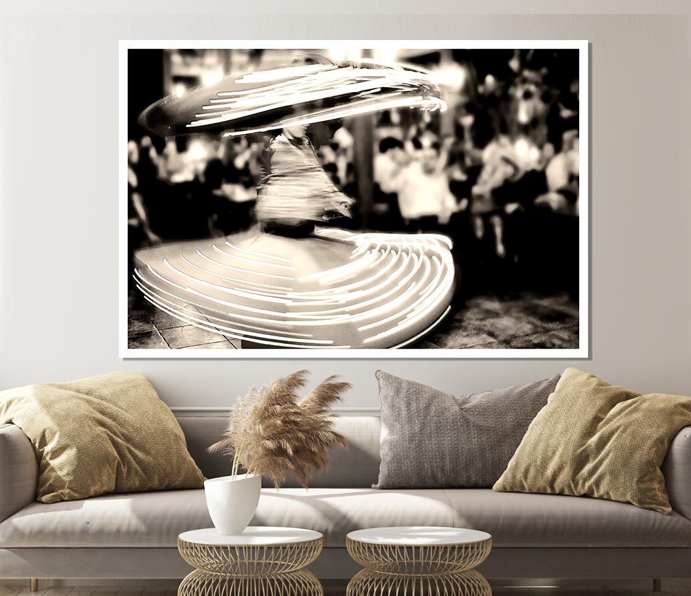 Dancer Print Poster Wall Art