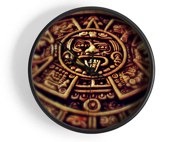 Mayan Clock Clock - Wallart-Direct UK