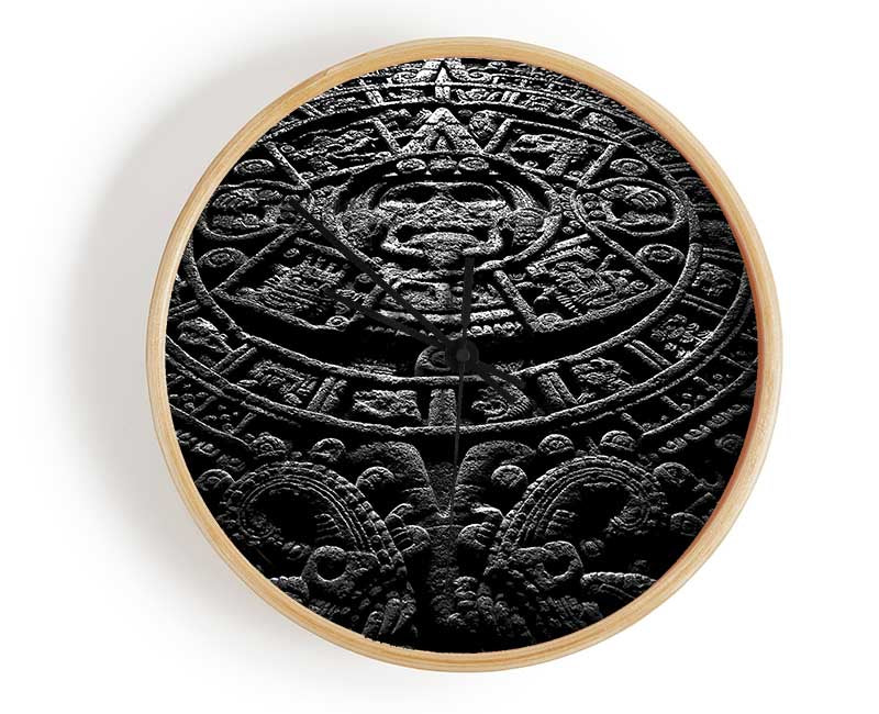 Aztec Calendar Clock - Wallart-Direct UK