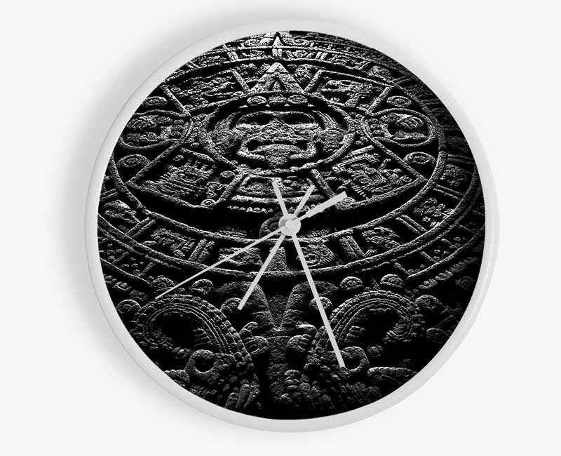 Aztec Calendar Clock - Wallart-Direct UK