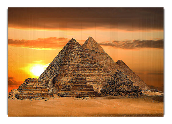 Egyptian Pyramids   Cairo Egypt Africa