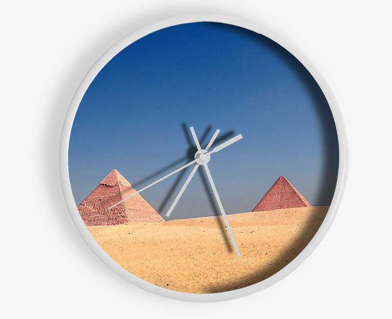 Giza Pyramids Clock - Wallart-Direct UK