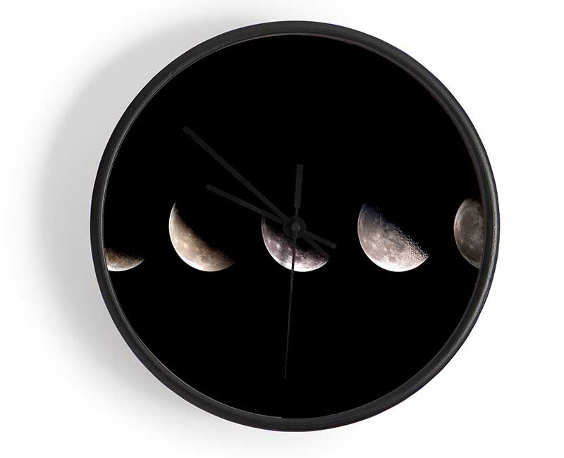 Moon Sequence Clock - Wallart-Direct UK