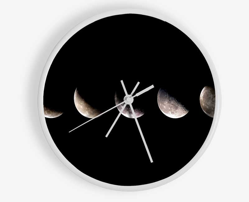 Moon Sequence Clock - Wallart-Direct UK