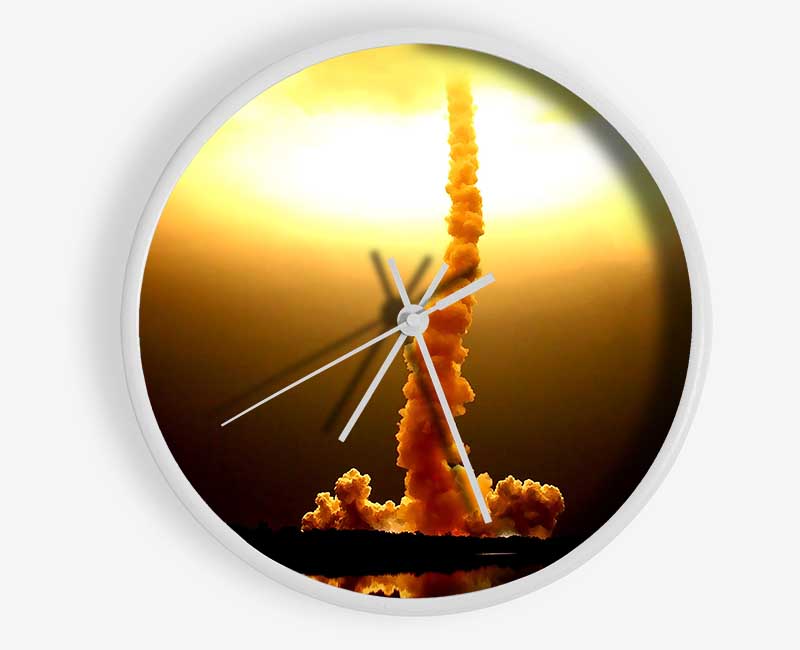 Space Shuttle Launch Clock - Wallart-Direct UK