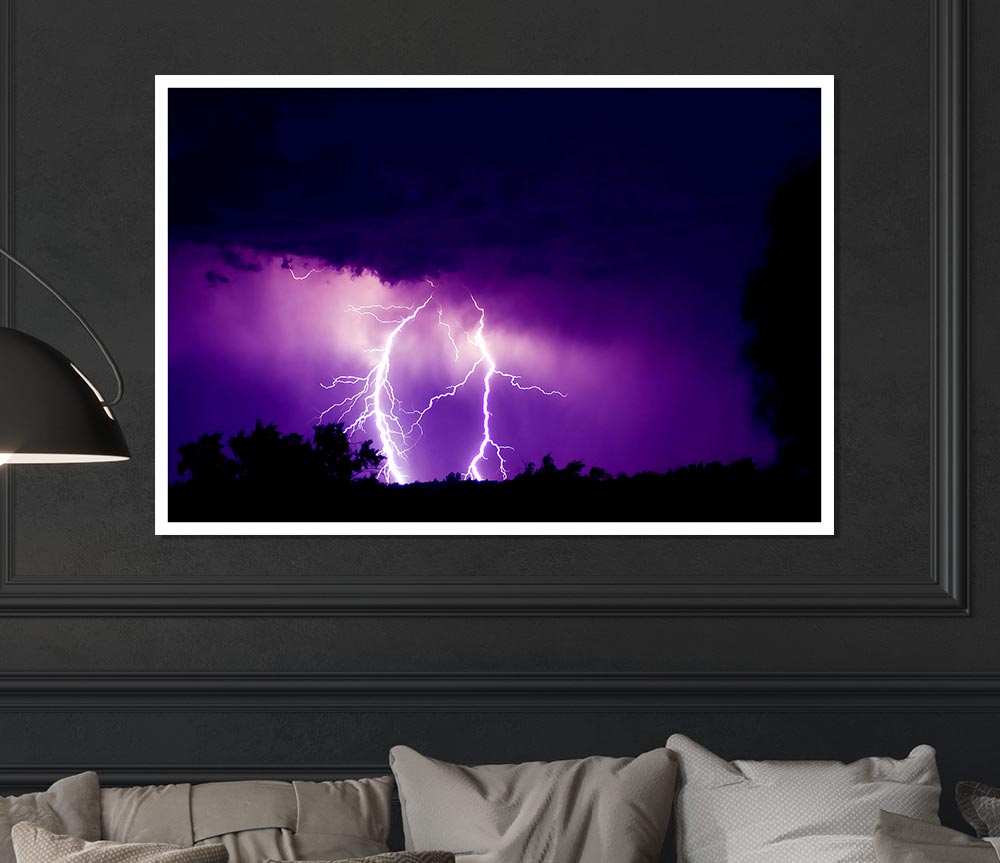 Amethyst Print Poster Wall Art