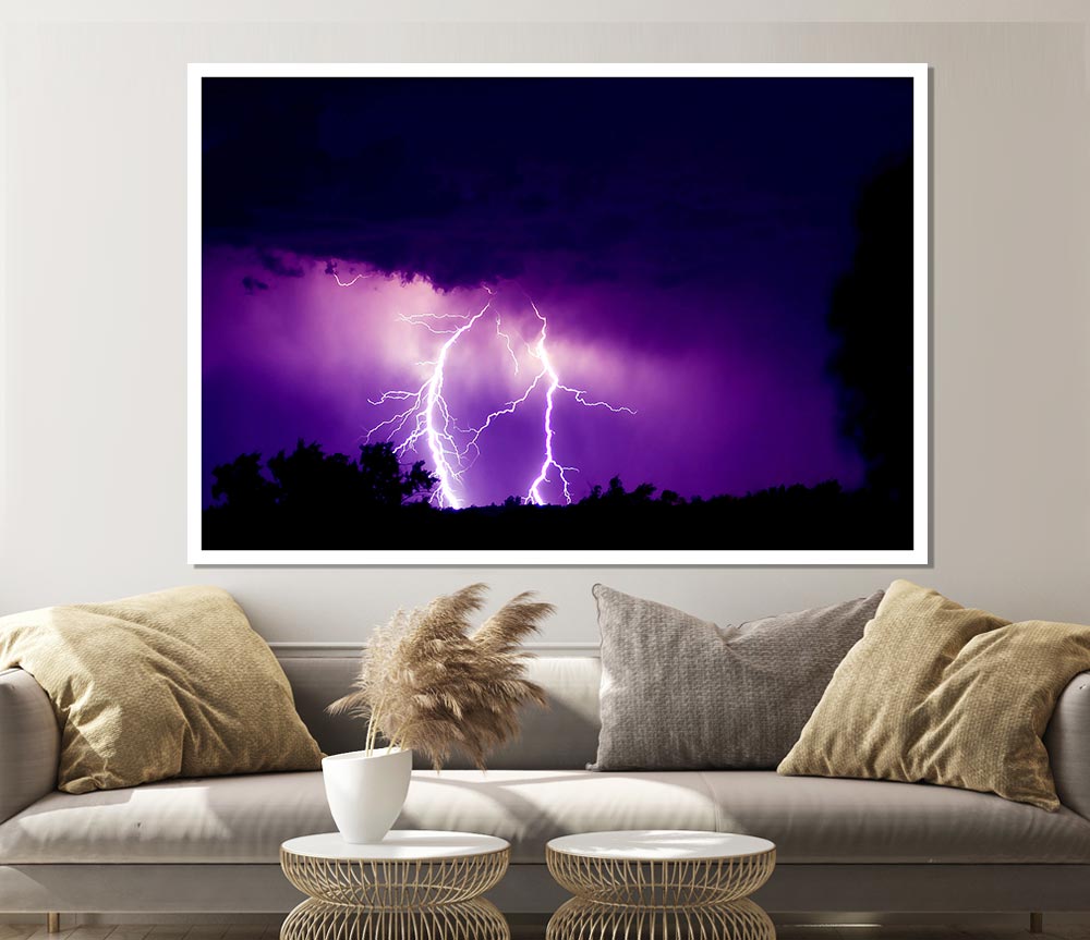 Amethyst Print Poster Wall Art