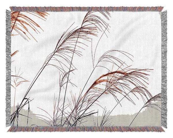 Grass Sunset Woven Blanket