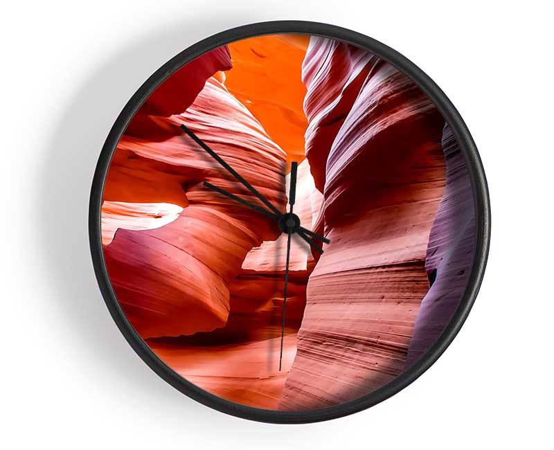 Lower Antelope Canyon Clock - Wallart-Direct UK