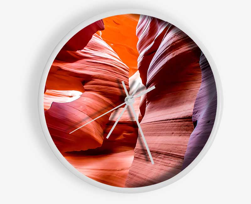 Lower Antelope Canyon Clock - Wallart-Direct UK