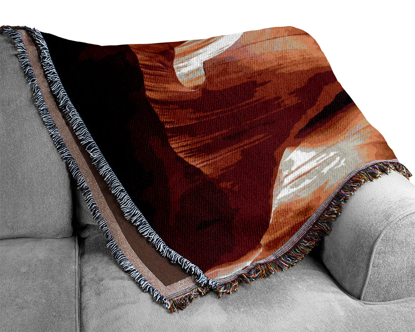 Lower Antelope Canyon Woven Blanket