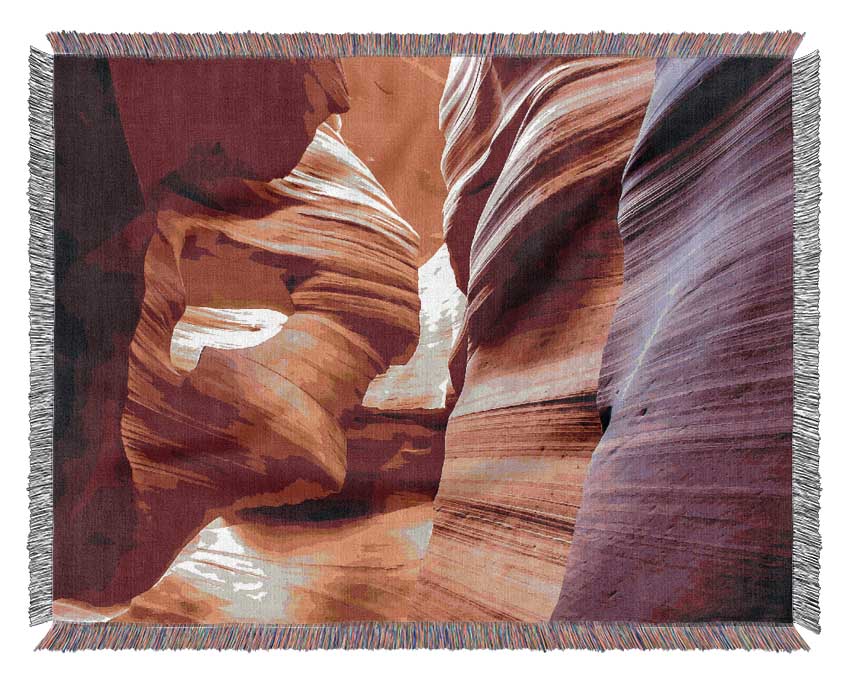 Lower Antelope Canyon Woven Blanket