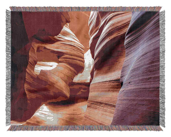 Lower Antelope Canyon Woven Blanket