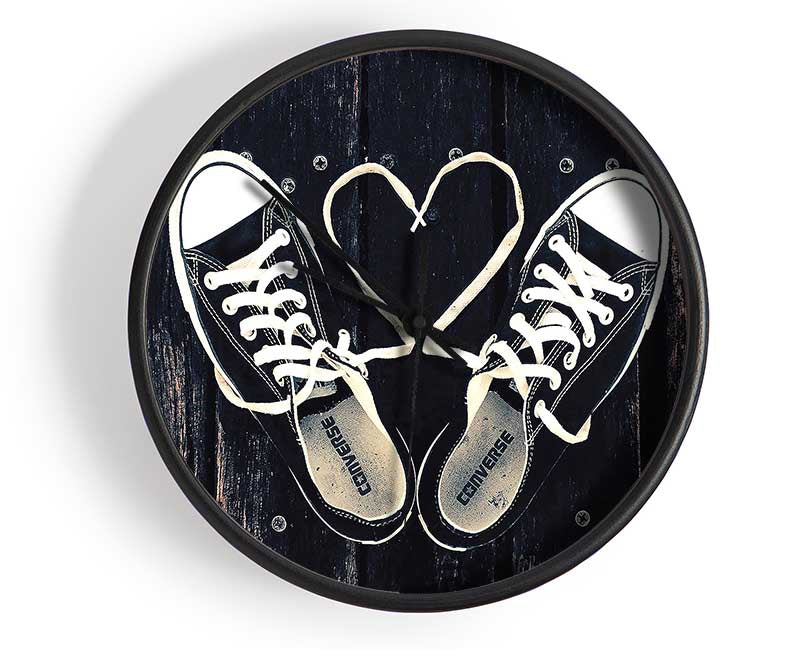 Sneakers Love Clock - Wallart-Direct UK