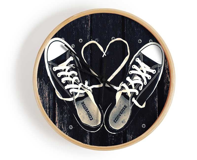 Sneakers Love Clock - Wallart-Direct UK